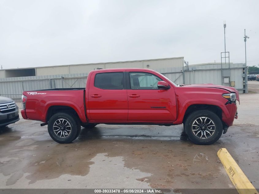 2021 Toyota Tacoma Trd Sport VIN: 5TFAZ5CN4MX095738 Lot: 39333478