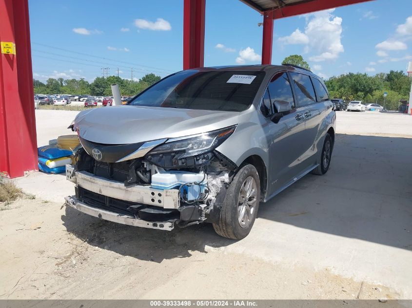 5TDYRKEC1MS052912 2021 TOYOTA SIENNA - Image 2