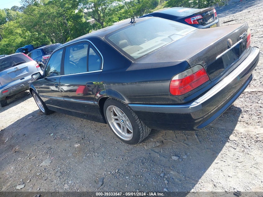 2001 BMW 740Il VIN: WBAGH83421DP20511 Lot: 39333547