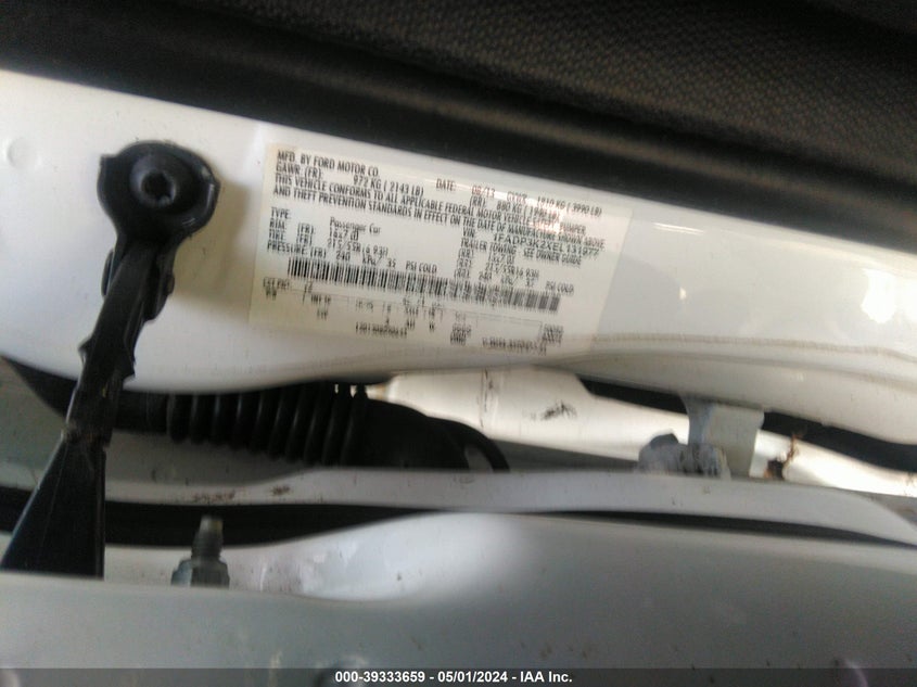 2014 FORD FOCUS SE - 1FADP3K2XEL131977