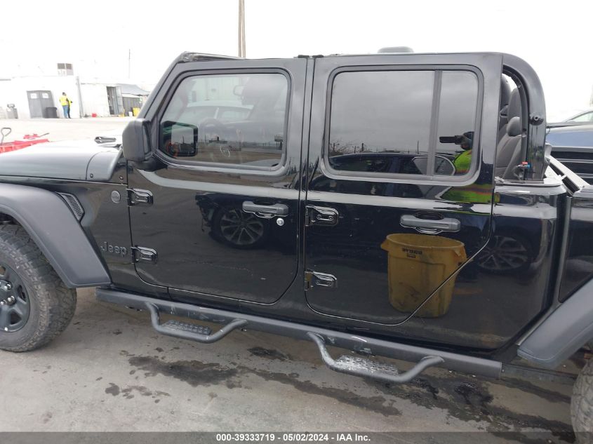 2023 Jeep Gladiator Sport 4X4 VIN: 1C6HJTAG5PL549755 Lot: 39333719