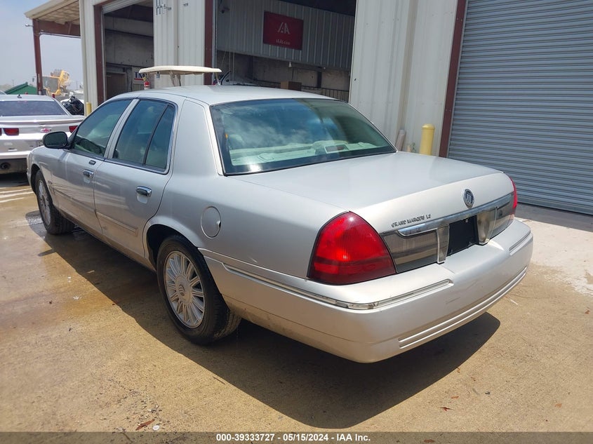 2011 Mercury Grand Marquis Ls (Fleet Only) VIN: 2MEBM7FV4BX607370 Lot: 39333727