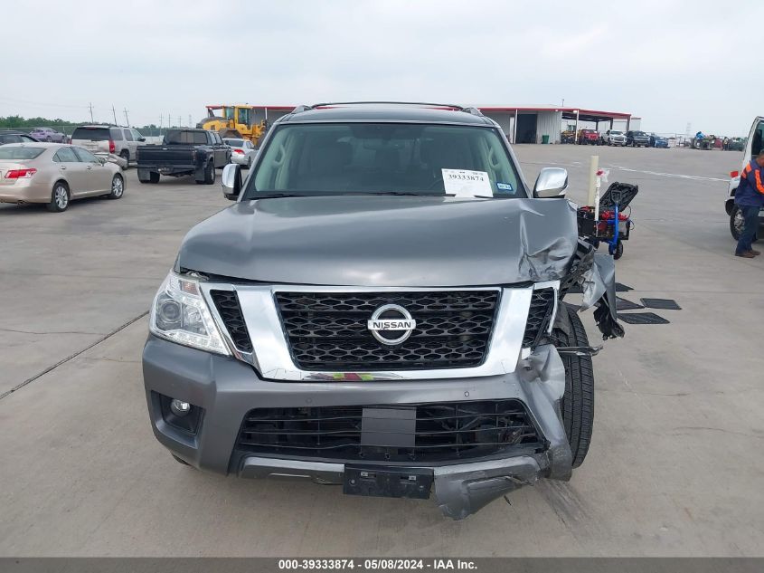 2019 Nissan Armada Sl VIN: JN8AY2ND7K9093901 Lot: 39333874