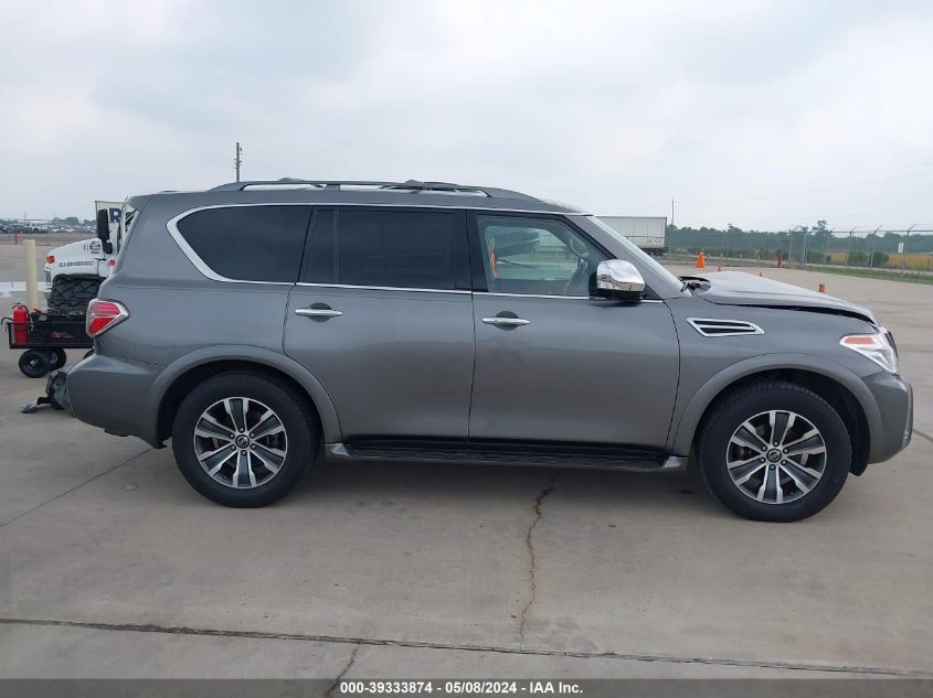 2019 Nissan Armada Sl VIN: JN8AY2ND7K9093901 Lot: 39333874