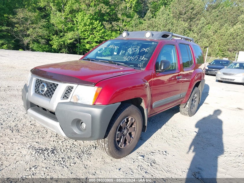 2014 Nissan Xterra Pro-4X VIN: 5N1AN0NW6EN808538 Lot: 39333905