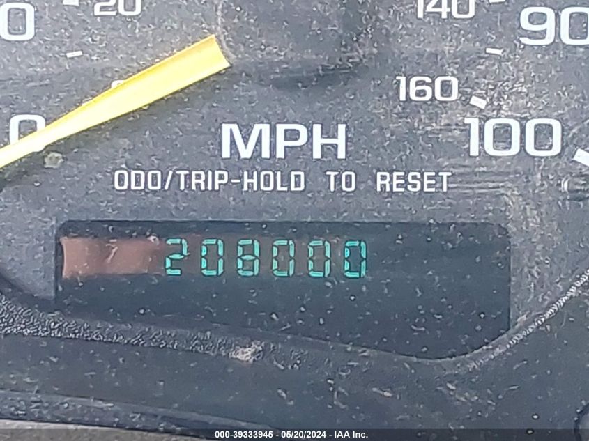 1998 Chevrolet Blazer Ls VIN: 1GNCS13WXW2197633 Lot: 39333945