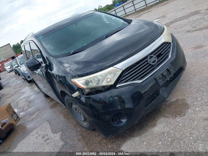 2012 Nissan Quest S VIN: JN8AE2KP4C9042669 Lot: 39333992