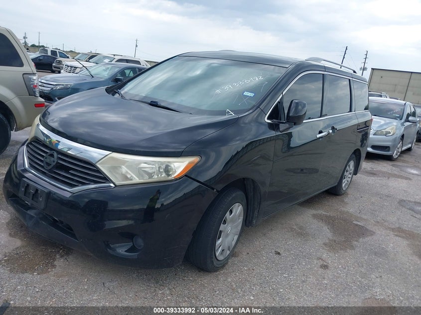 2012 Nissan Quest S VIN: JN8AE2KP4C9042669 Lot: 39333992