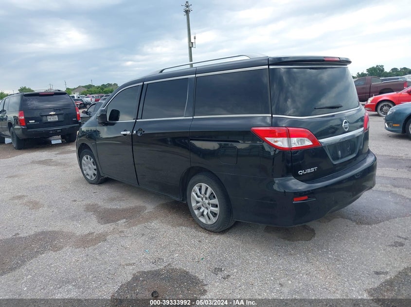 2012 Nissan Quest S VIN: JN8AE2KP4C9042669 Lot: 39333992