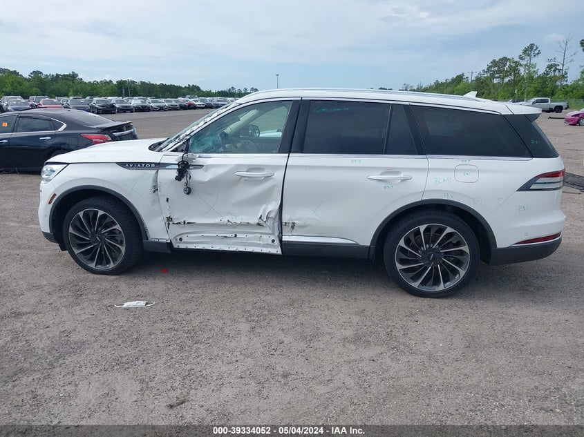 VIN 5LM5J7XCXMGL10027 2021 LINCOLN AVIATOR RESERVE