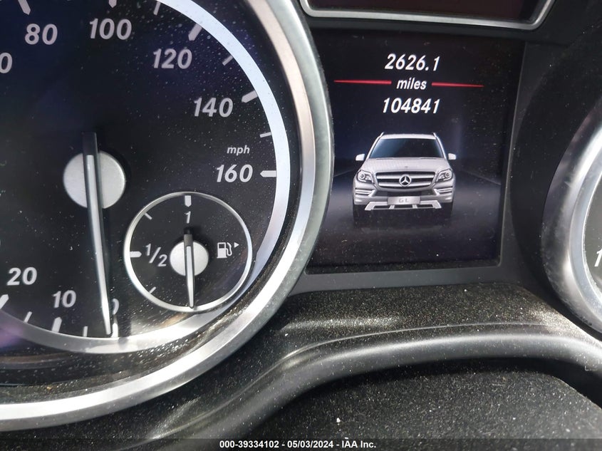 2014 MERCEDES-BENZ GL 450 4MATIC - 4JGDF7CE1EA311269