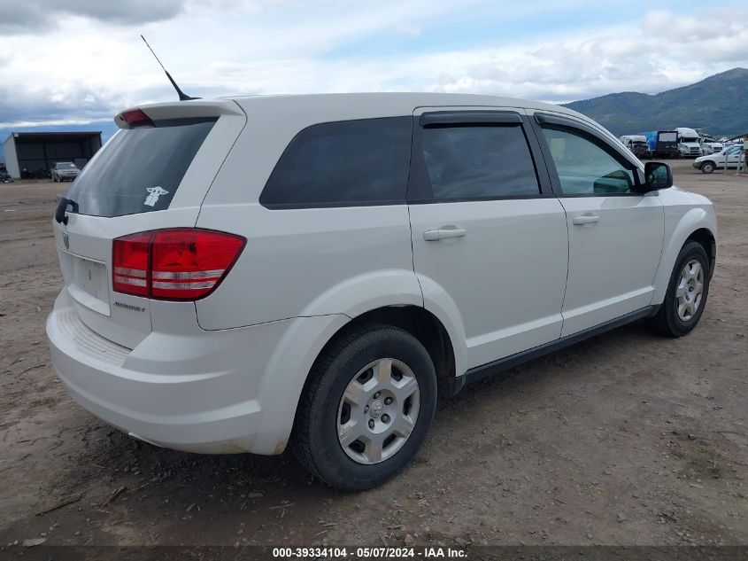 2010 Dodge Journey Se VIN: 3D4PG4FB0AT136839 Lot: 39334104