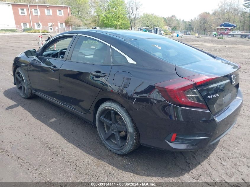 2016 Honda Civic Lx VIN: 19XFC2F5XGE222840 Lot: 39334111