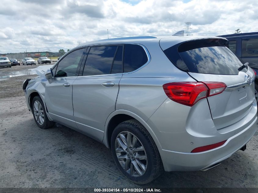 2019 Buick Envision Awd Premium I VIN: LRBFX3SX0KD015271 Lot: 39334154