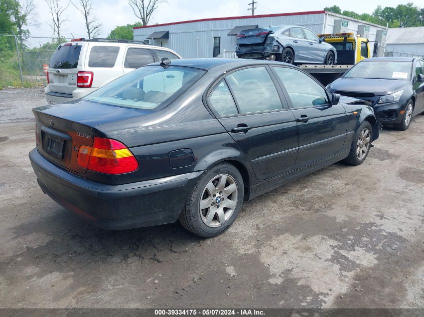 2005 BMW 325I VIN: WBAEV33475KW17637 Lot: 39334175