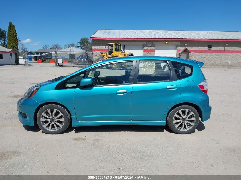 2013 Honda Fit Sport VIN: JHMGE8H58DC000958 Lot: 39334216