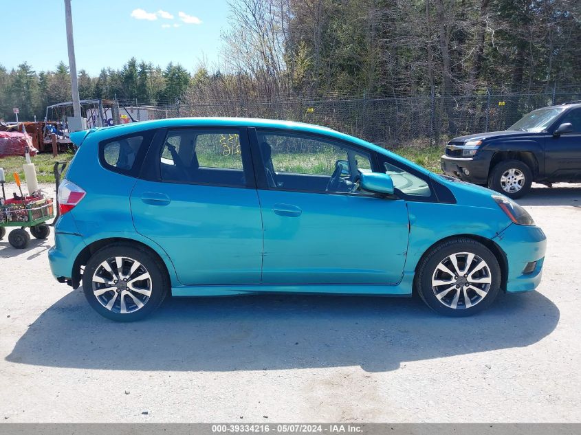 2013 Honda Fit Sport VIN: JHMGE8H58DC000958 Lot: 39334216