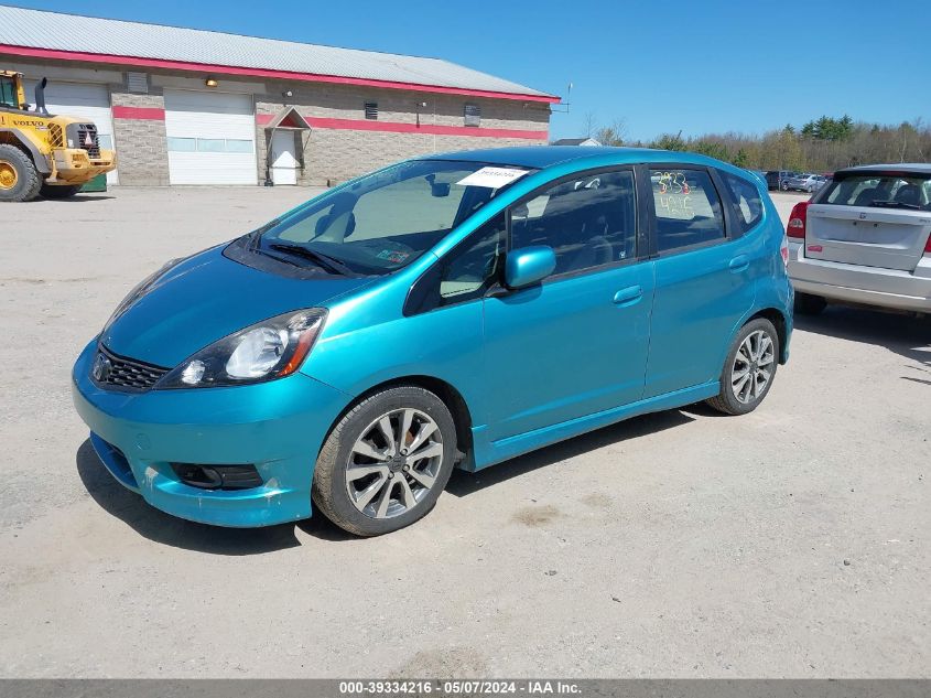 2013 Honda Fit Sport VIN: JHMGE8H58DC000958 Lot: 39334216