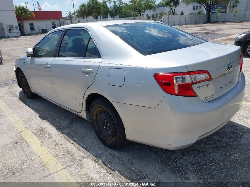 4T1BD1FK7DU065451 | 2013 TOYOTA CAMRY HYBRID