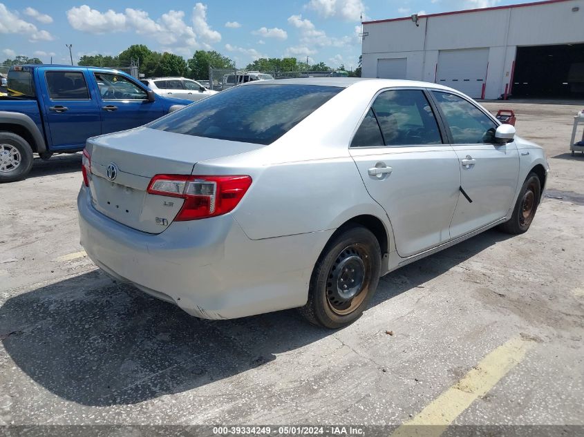 4T1BD1FK7DU065451 | 2013 TOYOTA CAMRY HYBRID