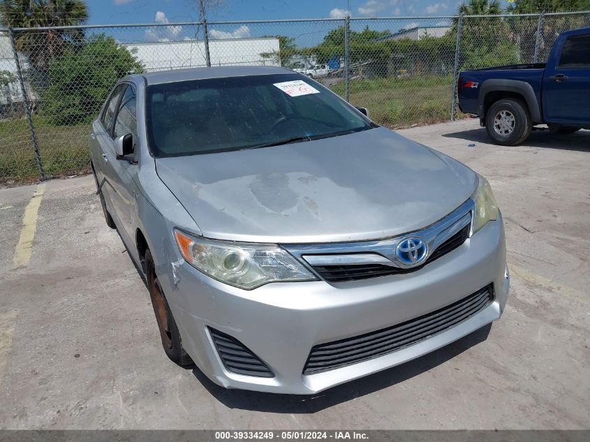 4T1BD1FK7DU065451 | 2013 TOYOTA CAMRY HYBRID