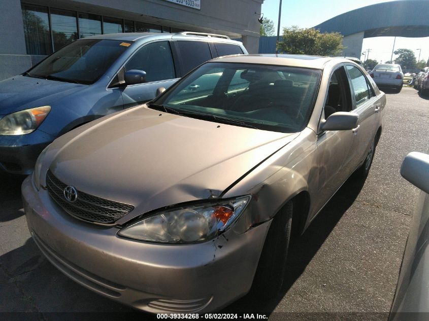 4T1BE30K22U022067 | 2002 TOYOTA CAMRY