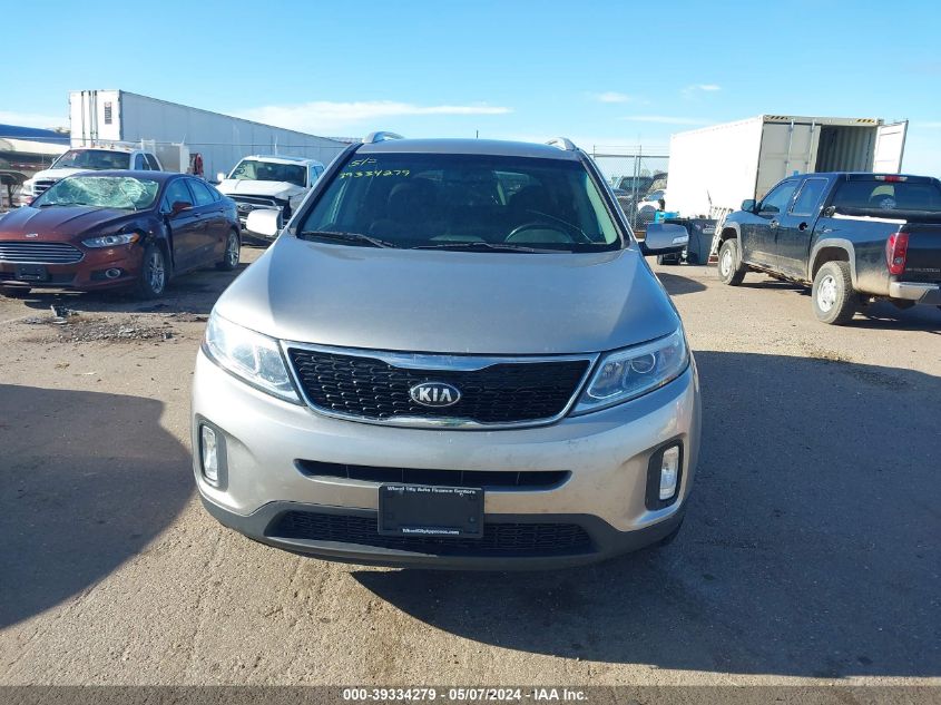 2014 Kia Sorento Lx VIN: 5XYKTCA68EG535468 Lot: 39334279