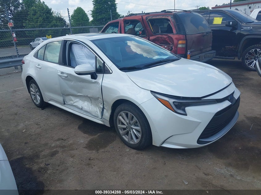 VIN JTDBCMFE0RJ027619 2024 TOYOTA COROLLA HYBRID XLE