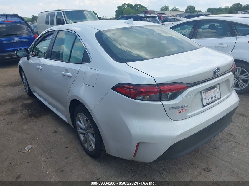 VIN JTDBCMFE0RJ027619 2024 TOYOTA COROLLA HYBRID XLE