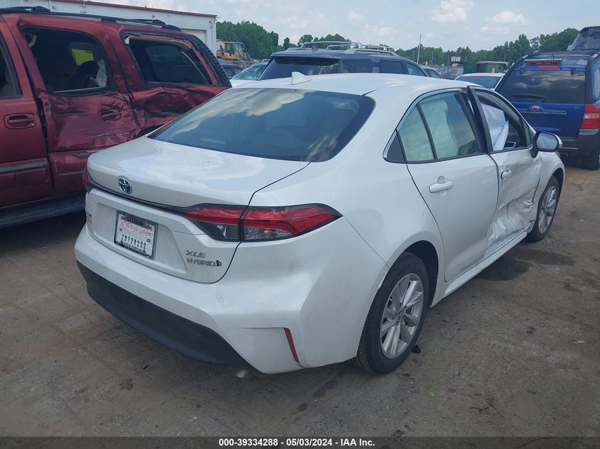 VIN JTDBCMFE0RJ027619 2024 TOYOTA COROLLA HYBRID XLE