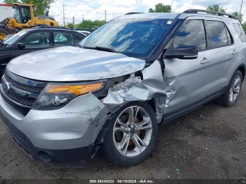 2015 Ford Explorer Sport VIN: 1FM5K8GTXFGB36050 Lot: 39334322