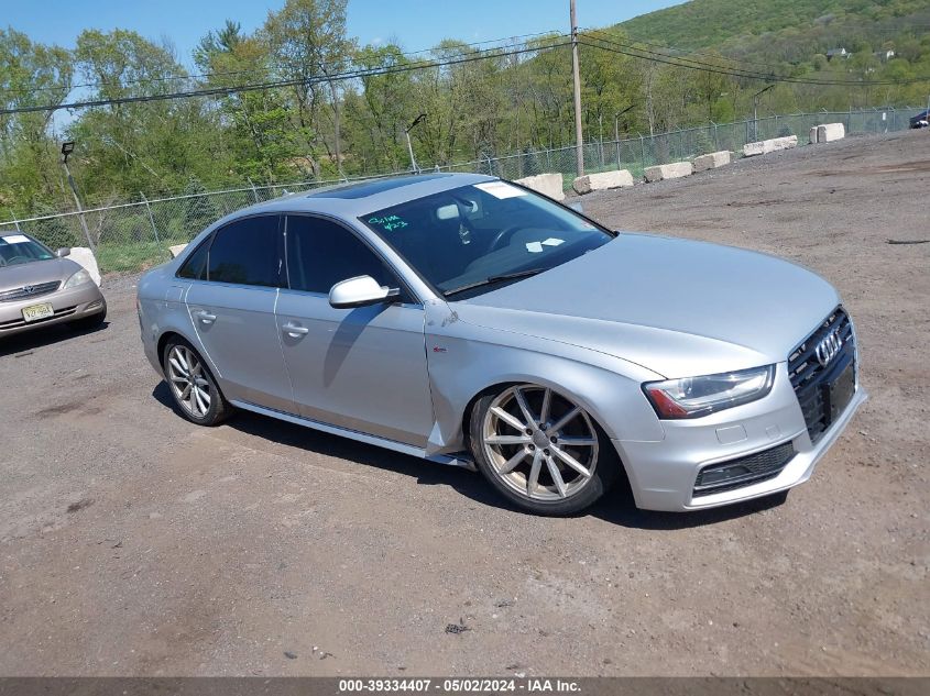 2014 Audi A4 2.0T Premium VIN: WAUFFAFL5EA010456 Lot: 39334407