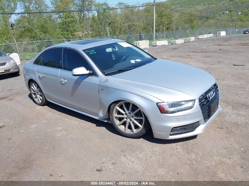 2014 Audi A4 2.0T Premium VIN: WAUFFAFL5EA010456 Lot: 39334407