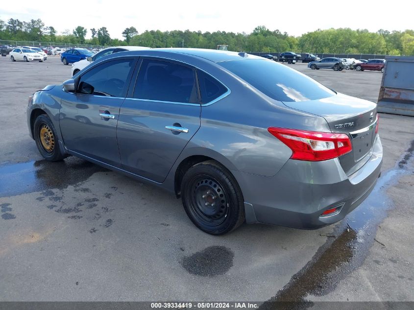 2017 NISSAN SENTRA SV - 3N1AB7AP2HY217573