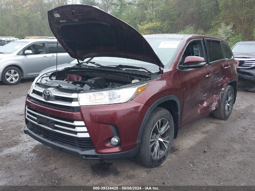 2017 Toyota Highlander Le Plus VIN: 5TDBZRFHXHS415173 Lot: 39334420