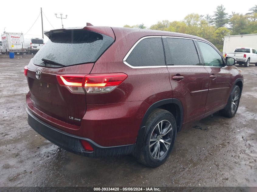 2017 Toyota Highlander Le Plus VIN: 5TDBZRFHXHS415173 Lot: 39334420