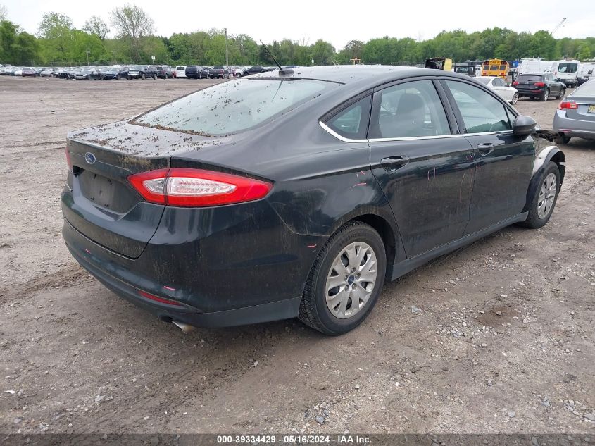 2013 Ford Fusion S VIN: 3FA6P0G75DR265176 Lot: 39334429