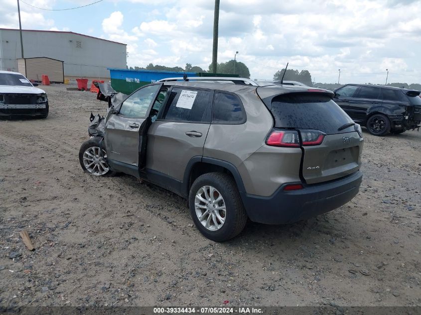 2021 Jeep Cherokee Latitude 4X4 VIN: 1C4PJMCB3MD149422 Lot: 39334434