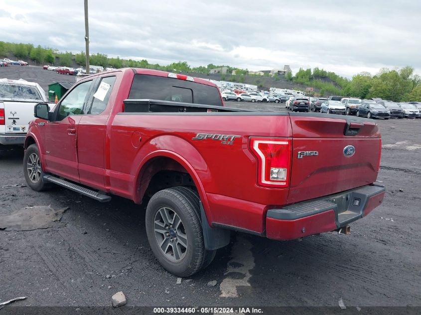 2016 Ford F-150 Xlt VIN: 1FTEX1EP2GKG03236 Lot: 39334460