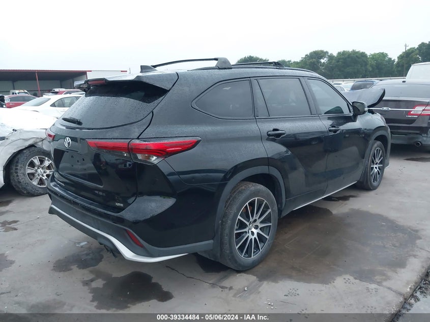 VIN 5TDLZRAHXMS079983 2021 TOYOTA HIGHLANDER XSE