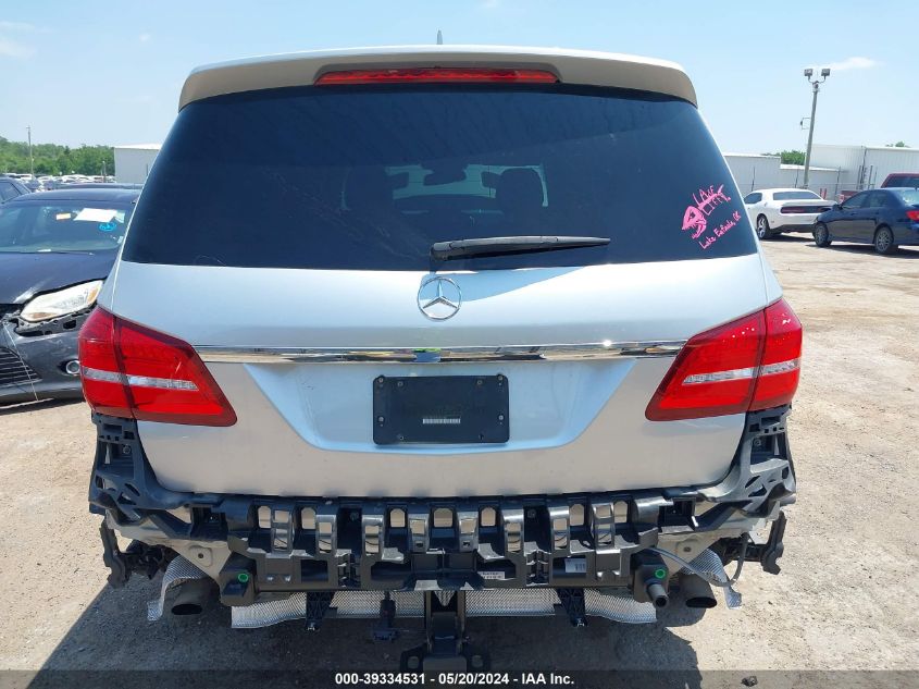 2017 Mercedes-Benz Gls 450 4Matic VIN: 4JGDF6EE2HA774288 Lot: 39334531