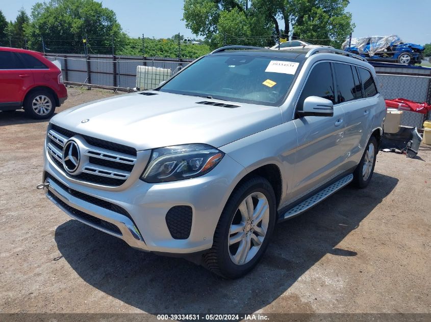 2017 Mercedes-Benz Gls 450 4Matic VIN: 4JGDF6EE2HA774288 Lot: 39334531