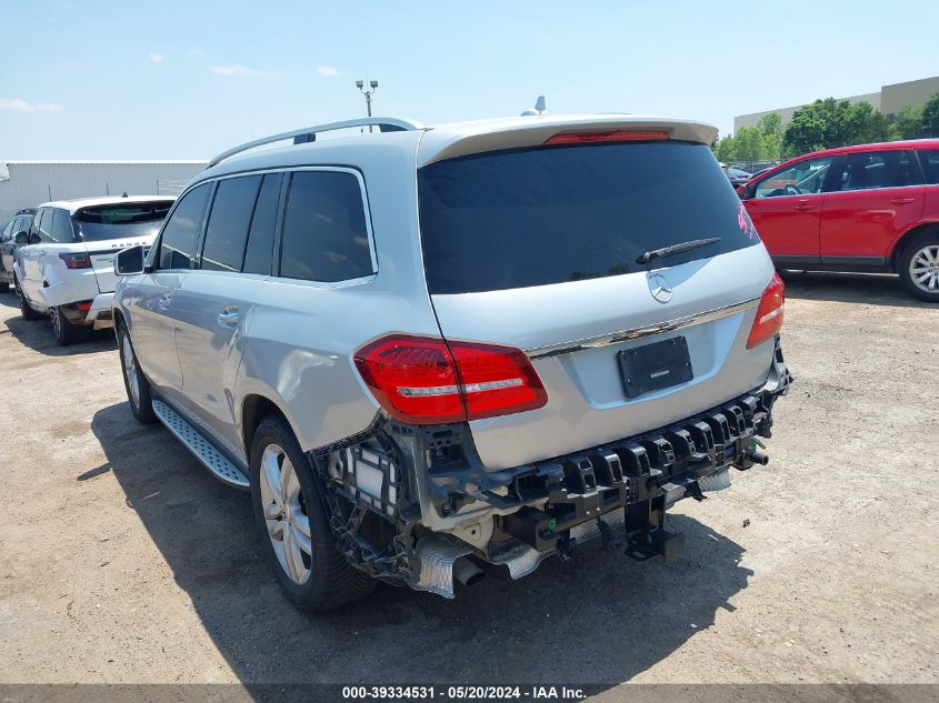 2017 Mercedes-Benz Gls 450 4Matic VIN: 4JGDF6EE2HA774288 Lot: 39334531