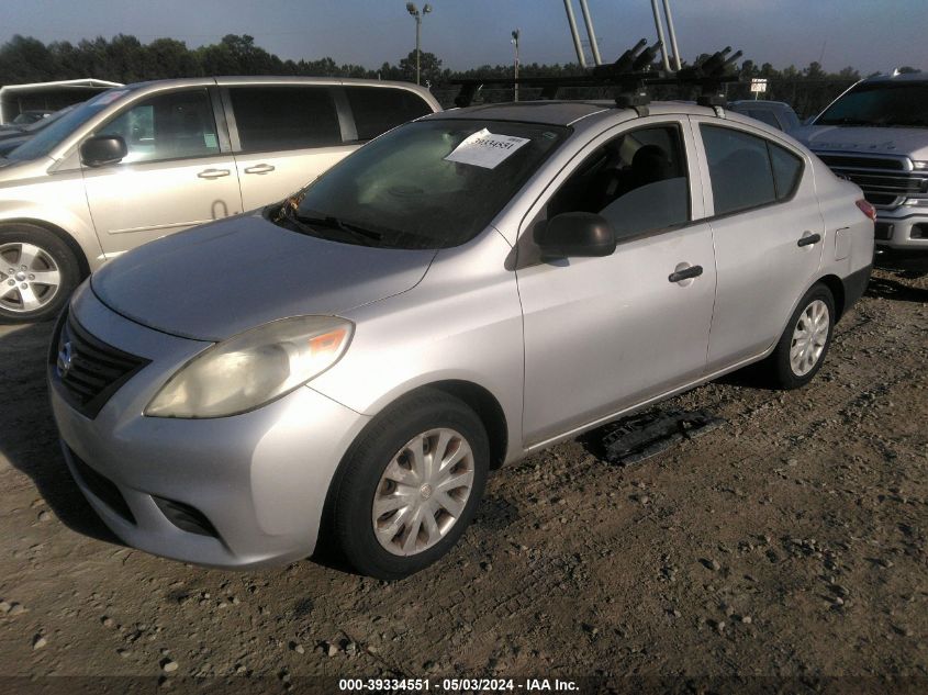 3N1CN7AP1CL807897 | 2012 NISSAN VERSA