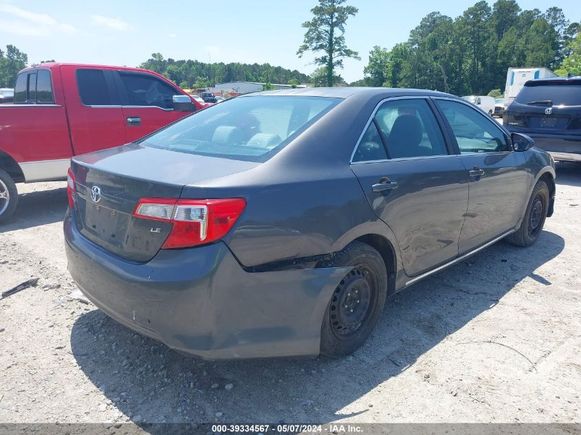 2012 Toyota Camry Le VIN: 4T1BF1FK0CU095061 Lot: 39334567