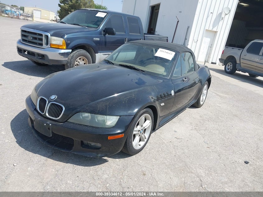 2000 BMW Z3 2.3 VIN: WBACH9340YLF91563 Lot: 39334612