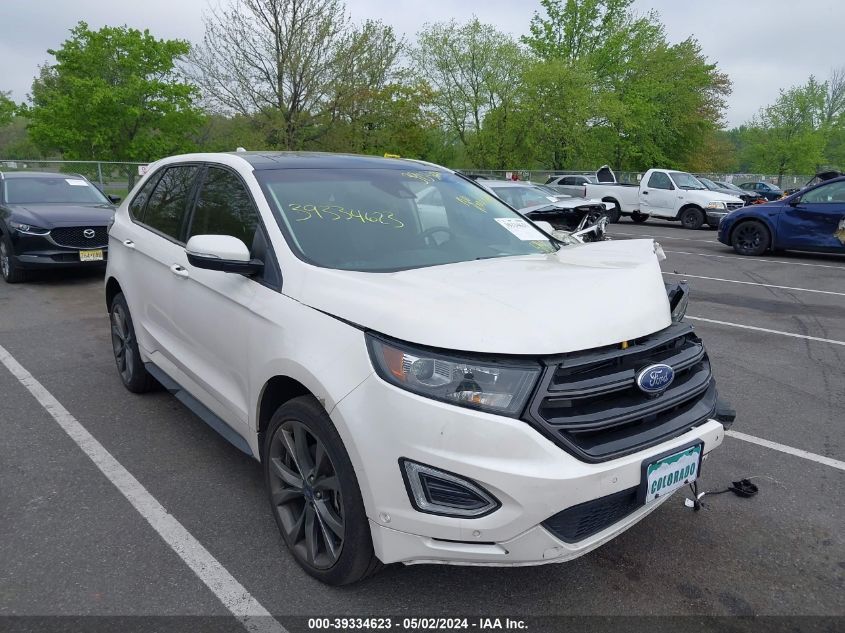 2017 Ford Edge Sport VIN: 2FMPK4AP4HBB46533 Lot: 39334623