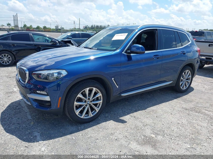 2019 BMW X3 VIN: 5UXTR7C52KLF31531