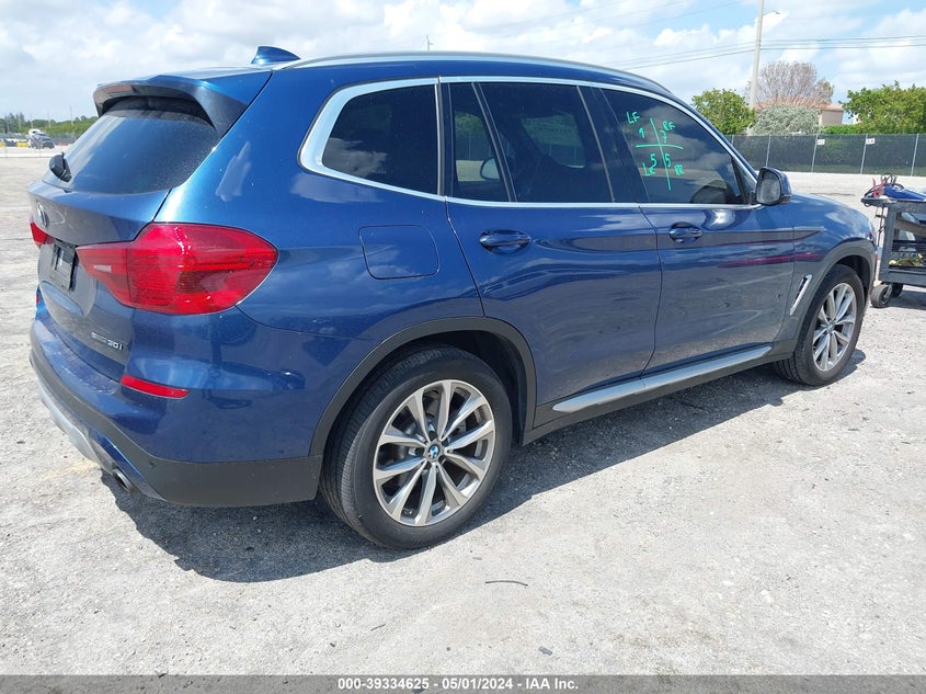 2019 BMW X3 VIN: 5UXTR7C52KLF31531