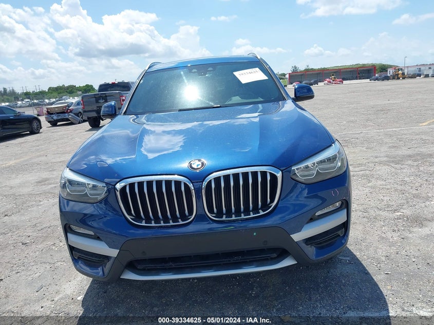 2019 BMW X3 VIN: 5UXTR7C52KLF31531